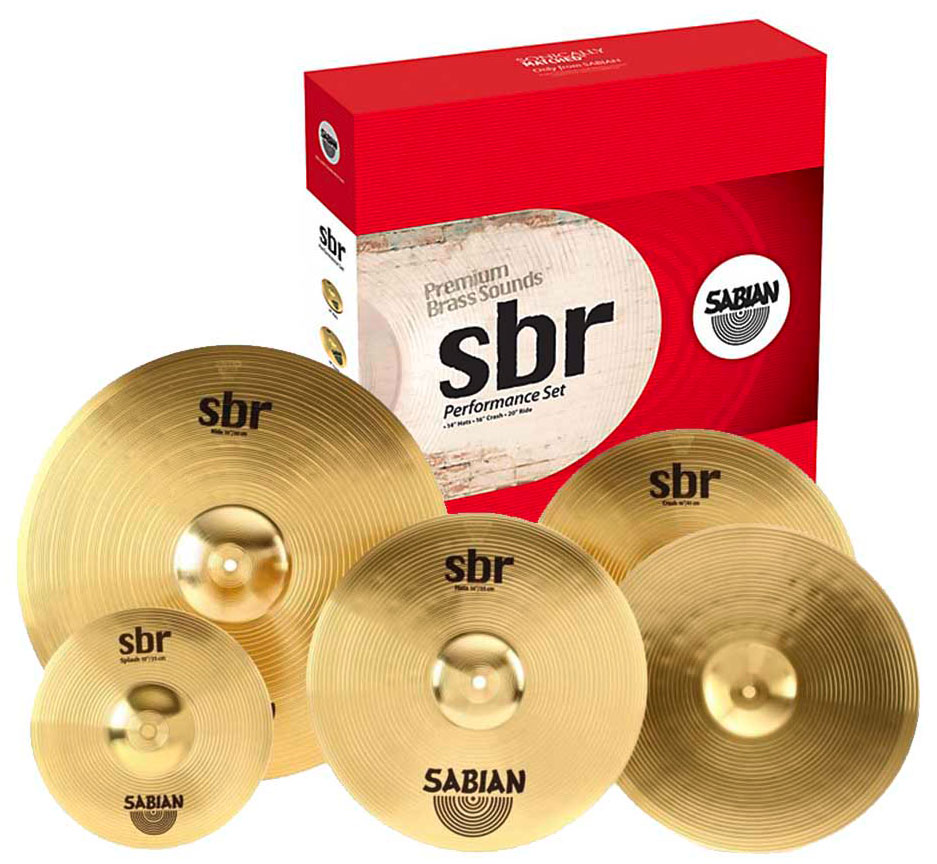 

Набор тарелок SABIAN SBR5003G SBr Performance Set with 10" Splash