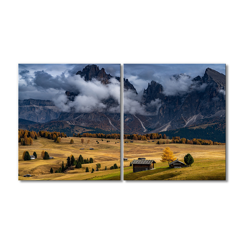 

Модульная картина Artel «Горы в облаках» 2 модуля 60x90 см