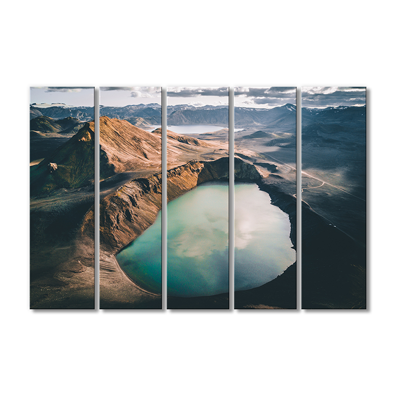 

Модульная картина Artel «Заповедник Тумбес» 5 модулей 70x105 см