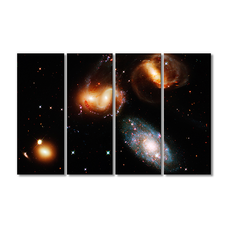 

Модульная картина Artel «Галактическое звездное скопление» 4 модуля 120x180 см