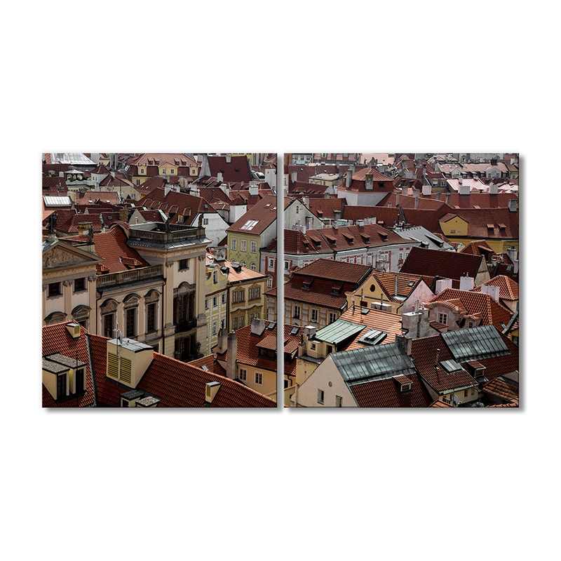 

Модульная картина Artel «Город крыши домов» 2 модуля 50x75 см