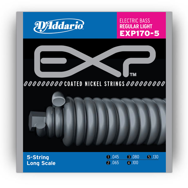 

Струны D`ADDARIO EXP170-5 EXP REGULAR LIGHT 45-130