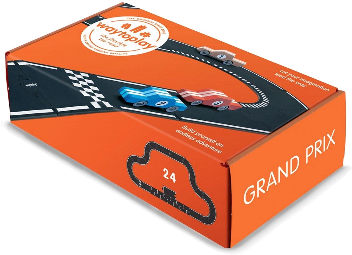

Гибкая дорога Waytoplay Grand Prix 384 см 24 элемента (8719327075708)