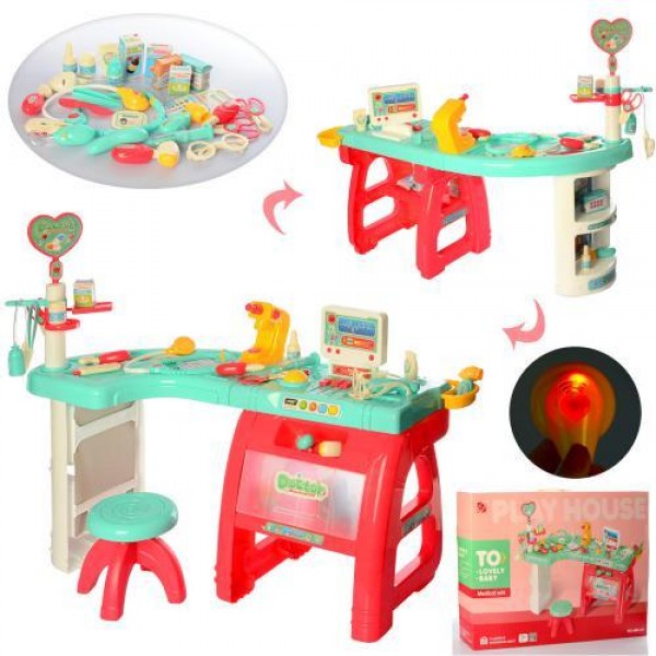 

Детский игровой набор "Доктор" Best Toys 660-61 Игрушки для детей с медицинскими инструментами Юный доктор