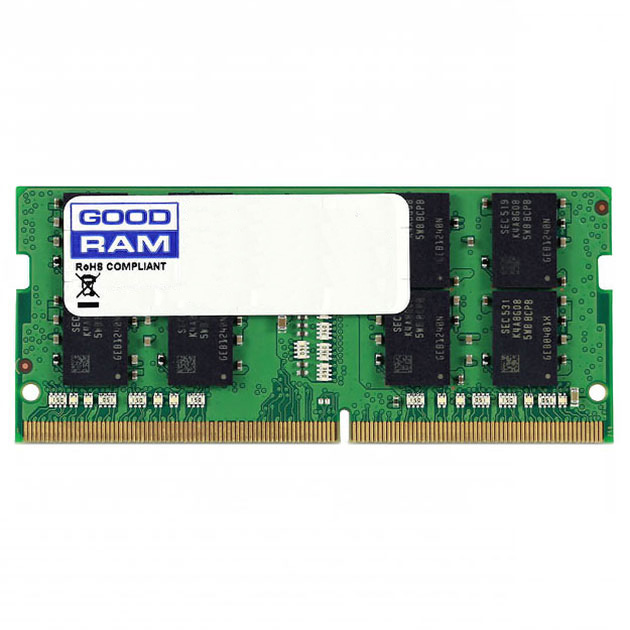 

Оперативная память Goodram SODIMM DDR4 2400 MHz 4Gb (GR2400S464L17S/4G)