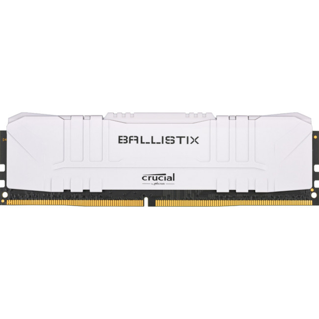 

Оперативная память Crucial Ballistix White DDR4 3200 MHz 16Gb с радиатором (BL16G32C16U4W)