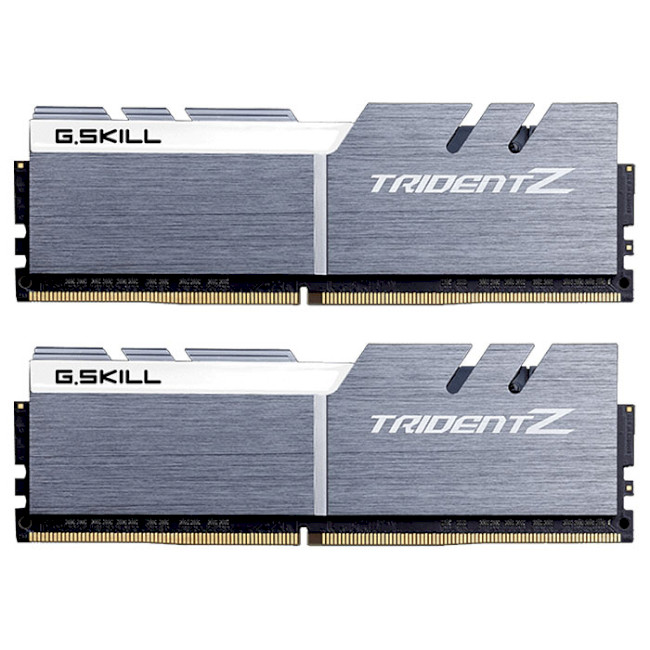 

Оперативная память G.Skill Trident Z DDR4 Grey 3200 MHz 16GB Kit 2x8GB (F4-3200C16D-16GTZSW)