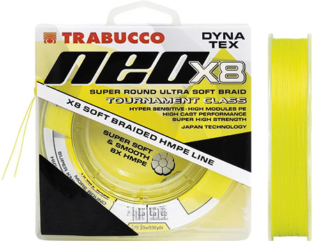 

Шнур Trabucco Dyna-Tex Neo X8 Light Yellow 150 м х 0.084 мм 3.63 кг (054-11-008)