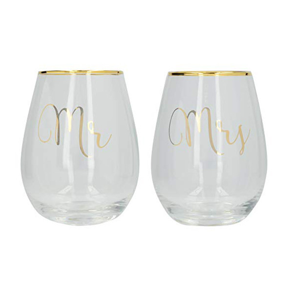 

Стакан низкий Creative tops Mr and mrs 5226392