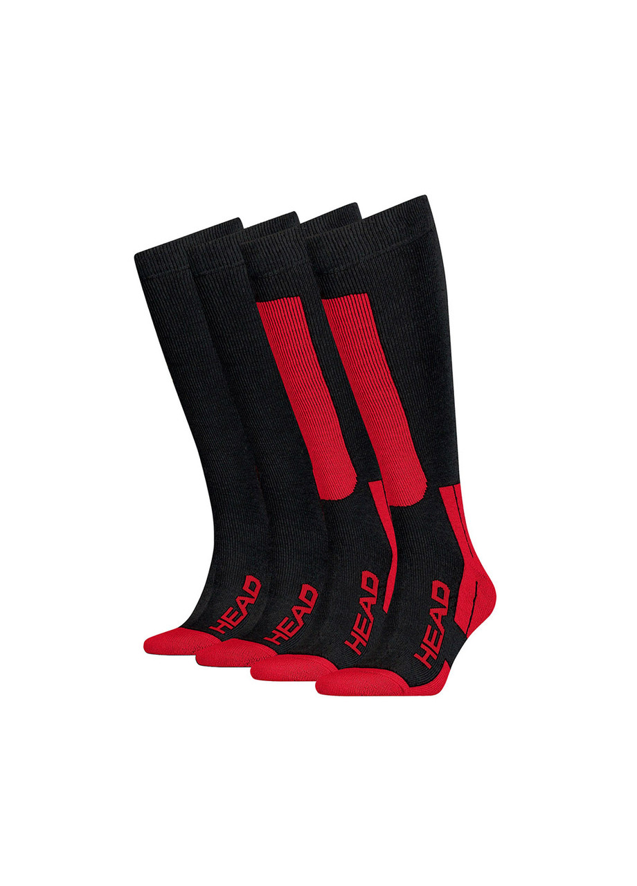 

Гірськолижні шкарпетки Head Ski Socks (2 пари) 39-42 Чорний з червоним (100000159-004-39-42)