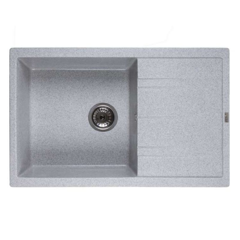 

Мийка гранітна VENTO DIAMANTE (GRAY GRANIT) 765x485x200