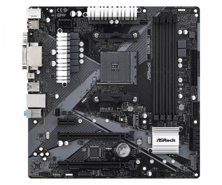 

Материнская плата ASRock B450M Pro4 R2.0 (B450M Pro4 R2.0)