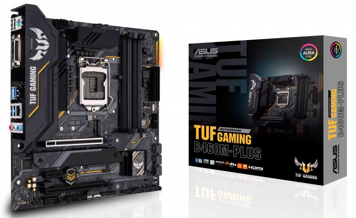 

Материнская плата ASUS TUF GAMING B460M-PLUS (TUF GAMING B460M-PLUS)