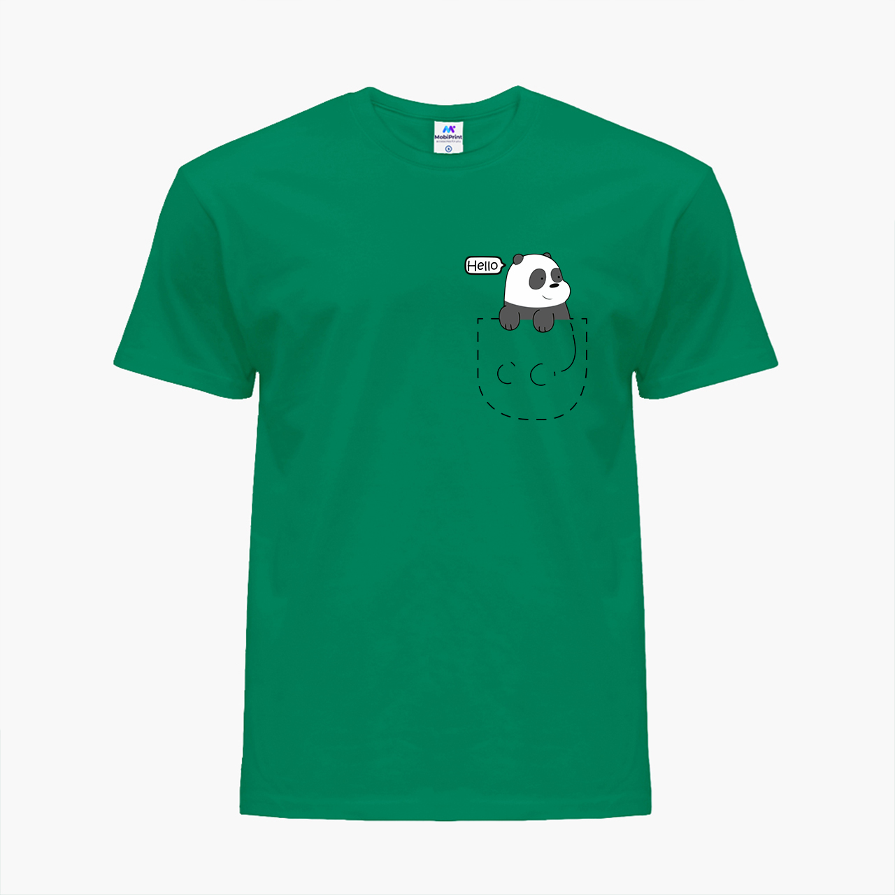 

Детская футболка для девочек Вся правда о медведях (We Bare Bears) (25186-2903-77) 158-164 см Хлопок Темно-зеленый