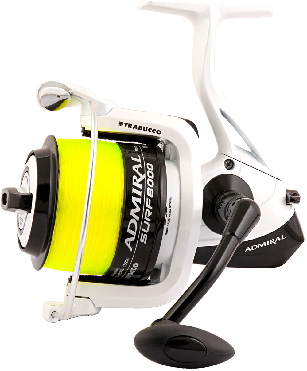 

Катушка Trabucco Admiral Surf 8000 4+1bb с леской (033-35-200)