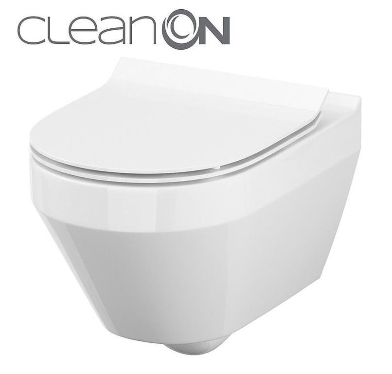 

CET Cersanit В216 CREA CLEAN ON OVAL подвесной з сиденьем дюропласт лифт SLIM