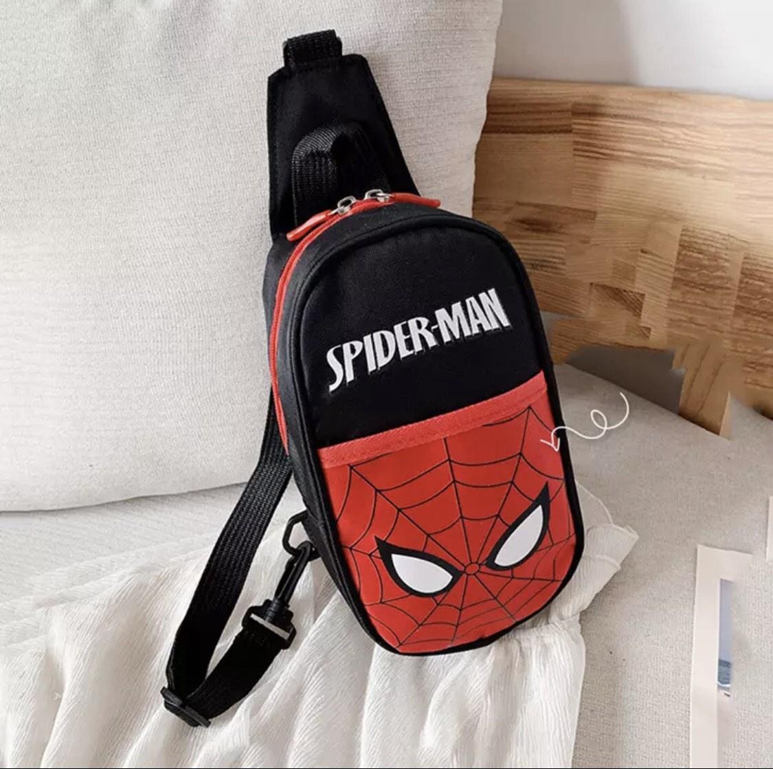 

Сумка дитяча Spiderman чорно-червона S0212