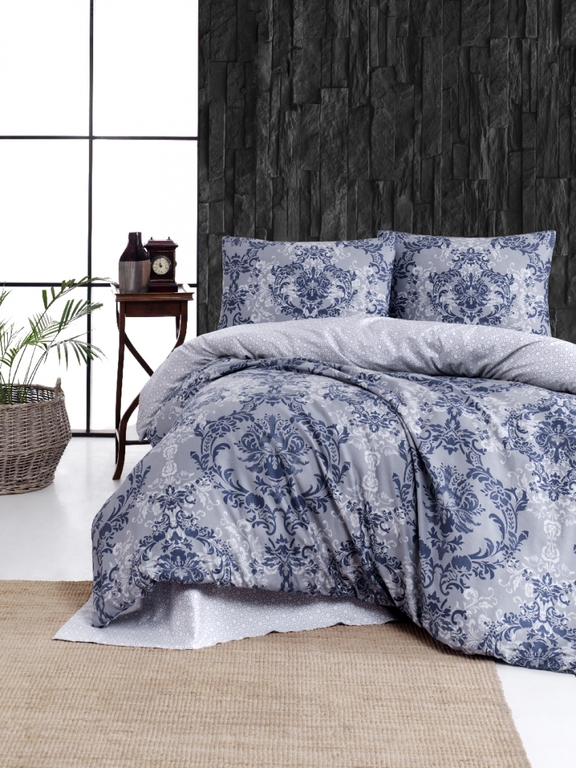 

Набор постельного белья First choice Sarox navy blue m017544