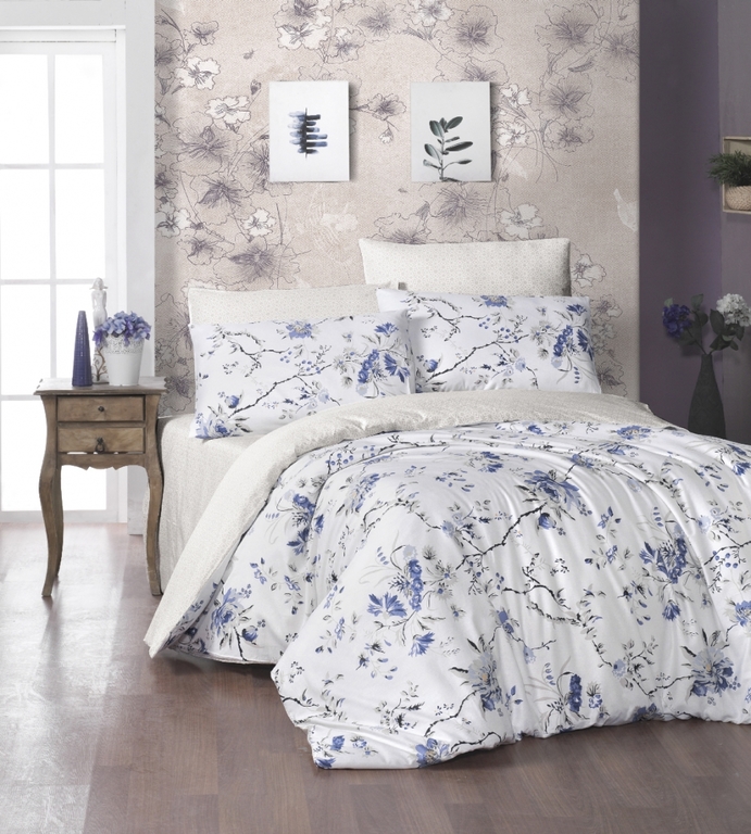 

Набор постельного белья First choice Eva navy blue m017539