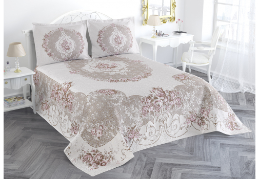 

Покрывало Tropik home Flora v2 Разноцветный