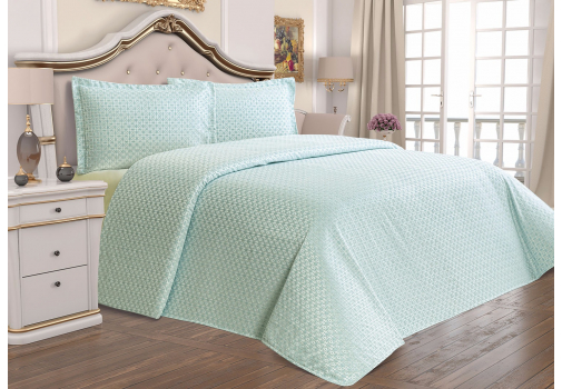 

Покрывало Tropik home Angel Mint Зеленый