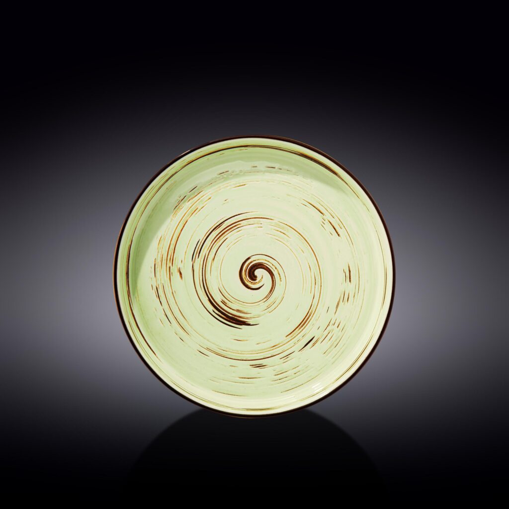 

Тарілка (WLMX-669119) Wilmax Spiral Pistacho 23 см