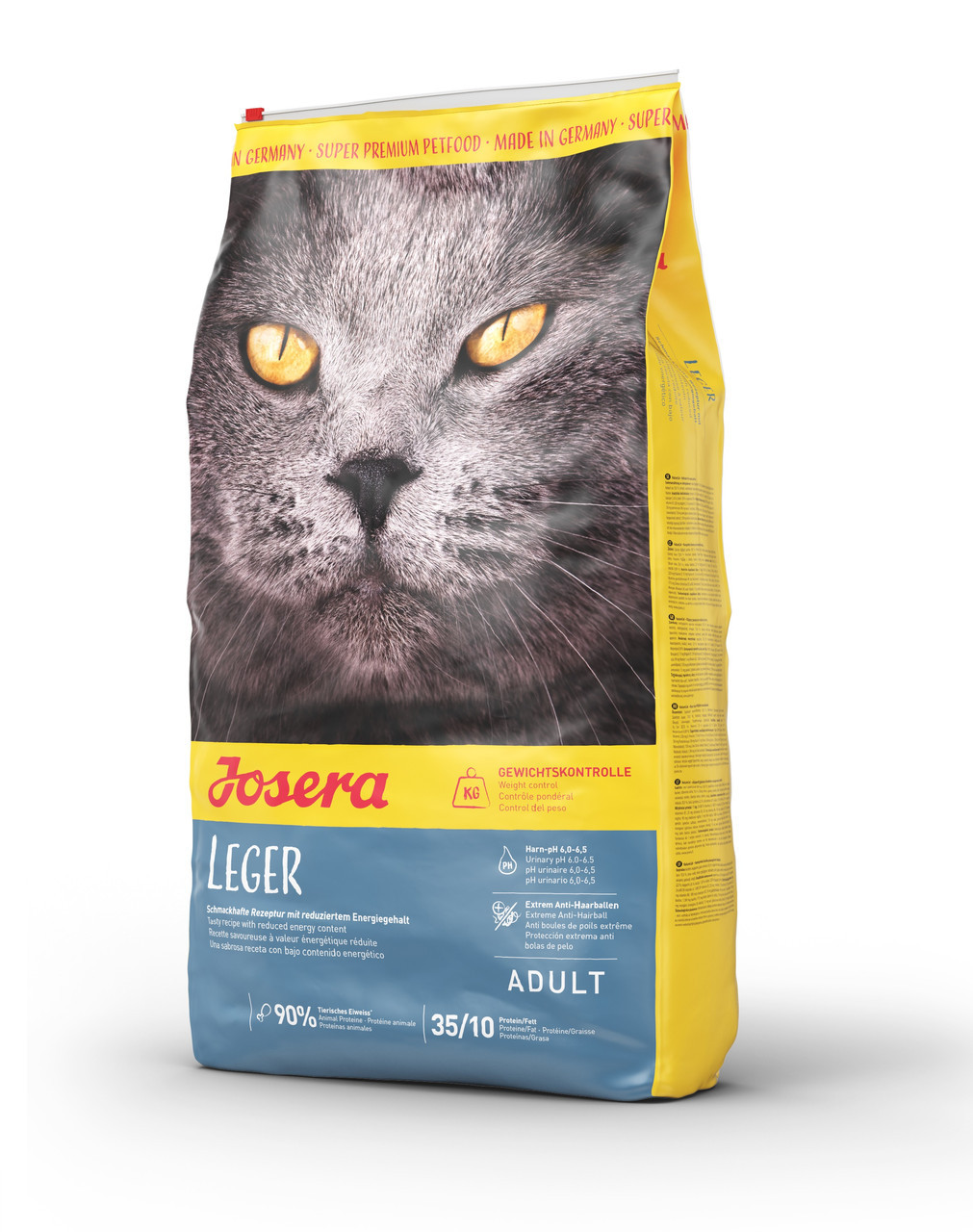 

Сухой корм для стерилизованных и малоактивных кошек Josera Leger 10 кг