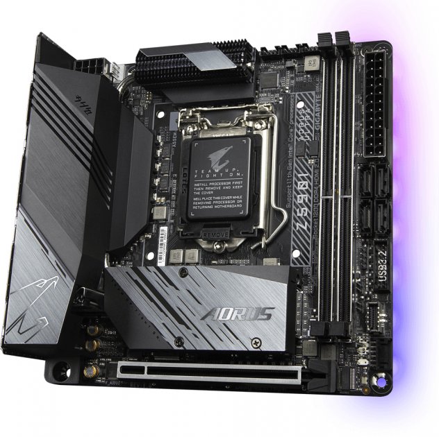 

Материнськая плата GIGABYTE Z590I AORUS ULTRA (Z590I AORUS ULTRA)