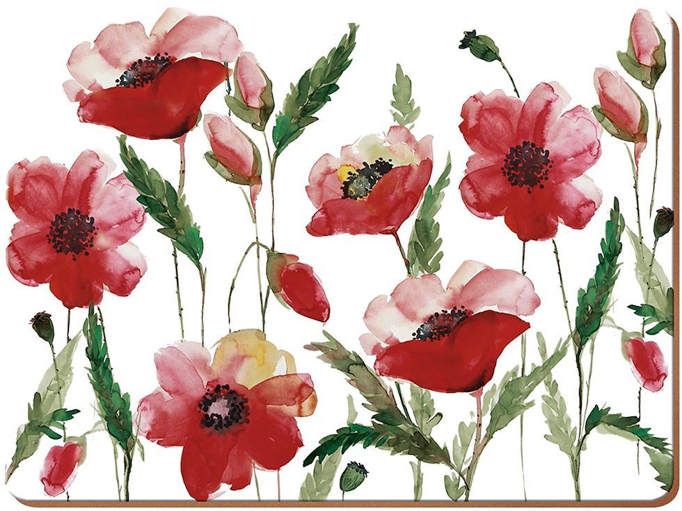 

Подставка под горячее Creative tops Watercolour poppy 5176716