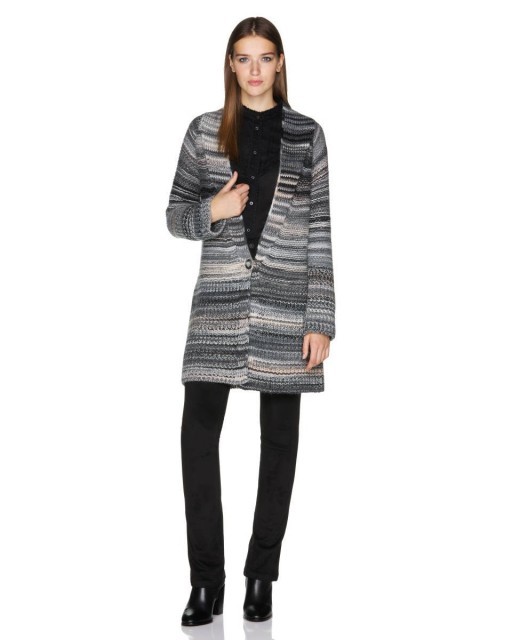 

Кардиган Benetton XS серый 4876425201214