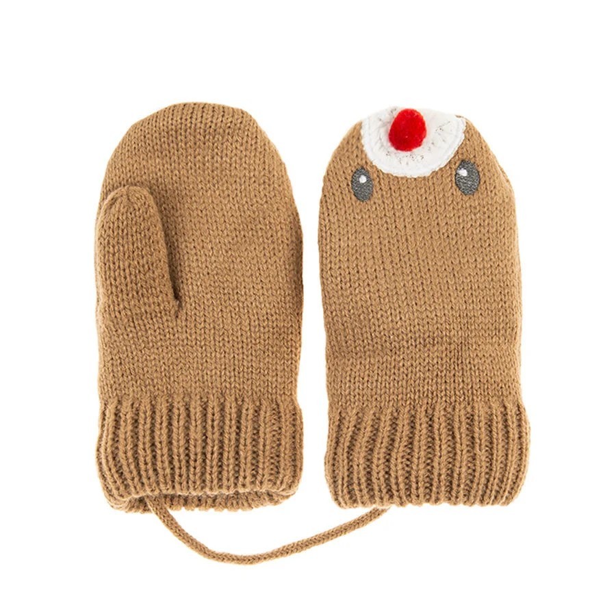 

Варежки Cool club 74/86см коричневый 2210254750946