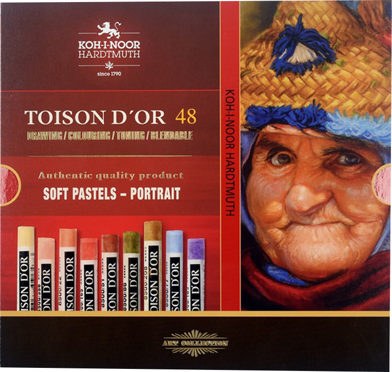 

Мел-пастель Koh-i-Noor T.D'OR Portrait 48 шт (8516048008KS) (8593539352235)