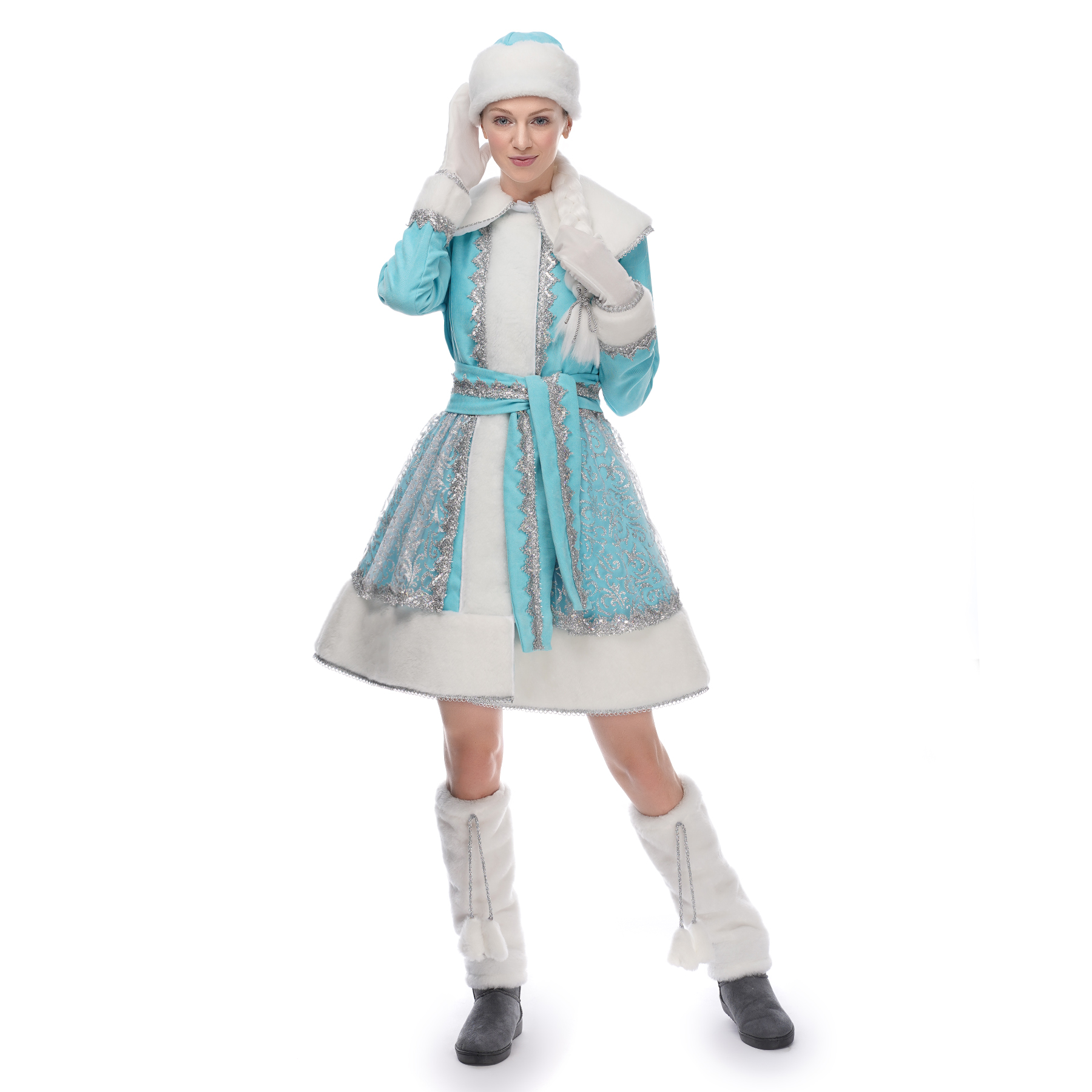 

Костюм Снегурочки Звездная Santa Store Голубой SM 00292-SM