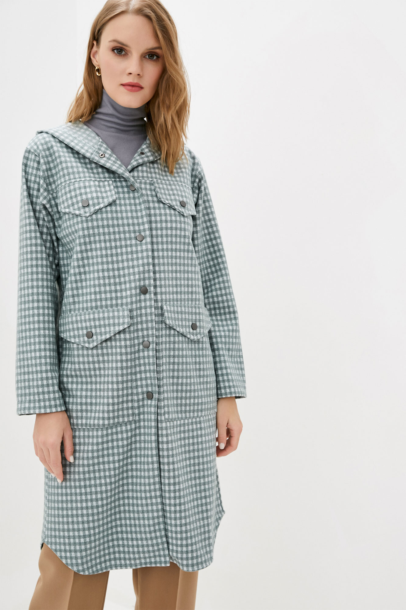 

Тренч Garne 271804  Зеленый, Тренч Garne 271804 2XL Зеленый