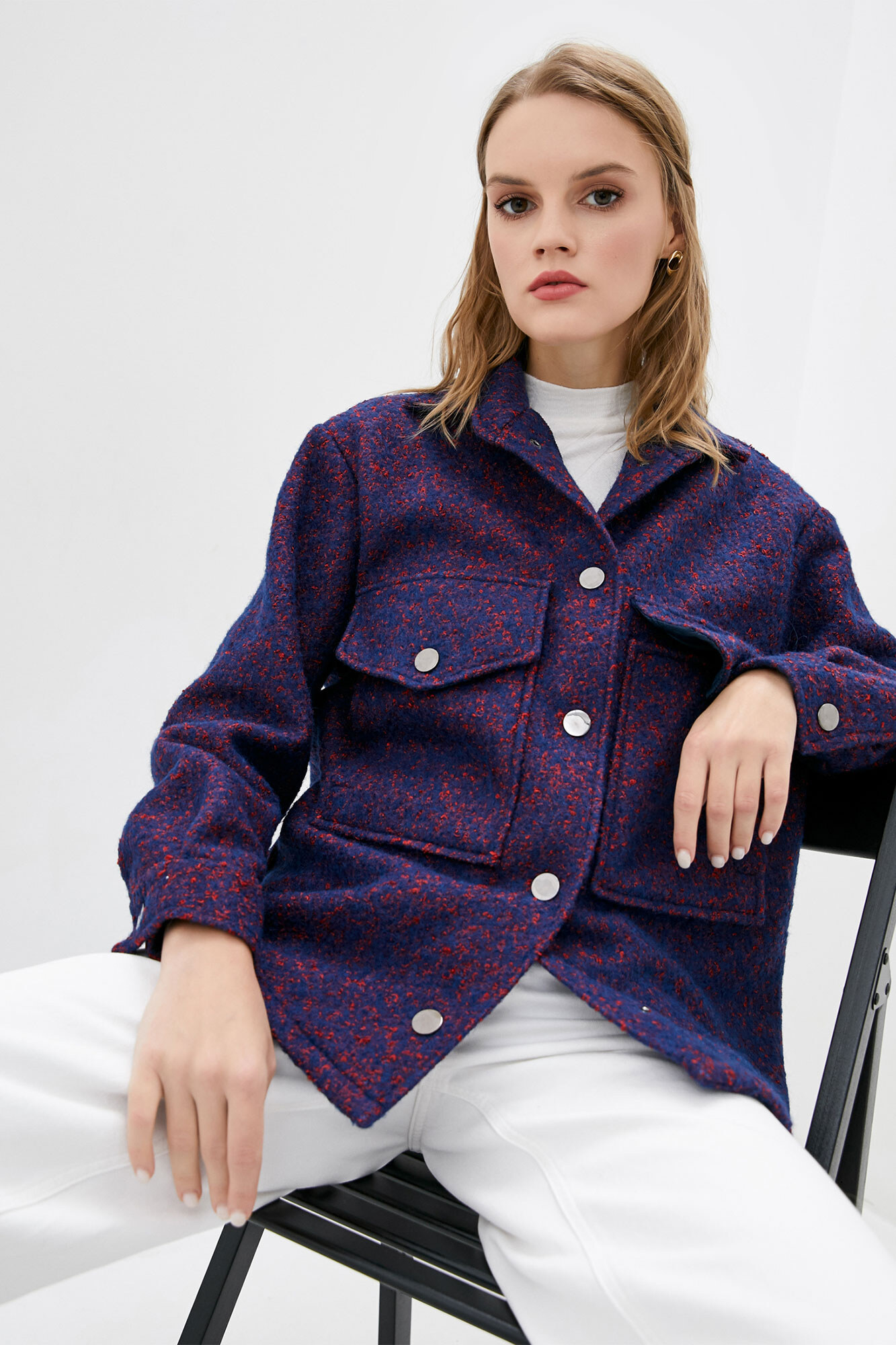 

Куртка-рубашка WOOL Garne 3XL Синий
