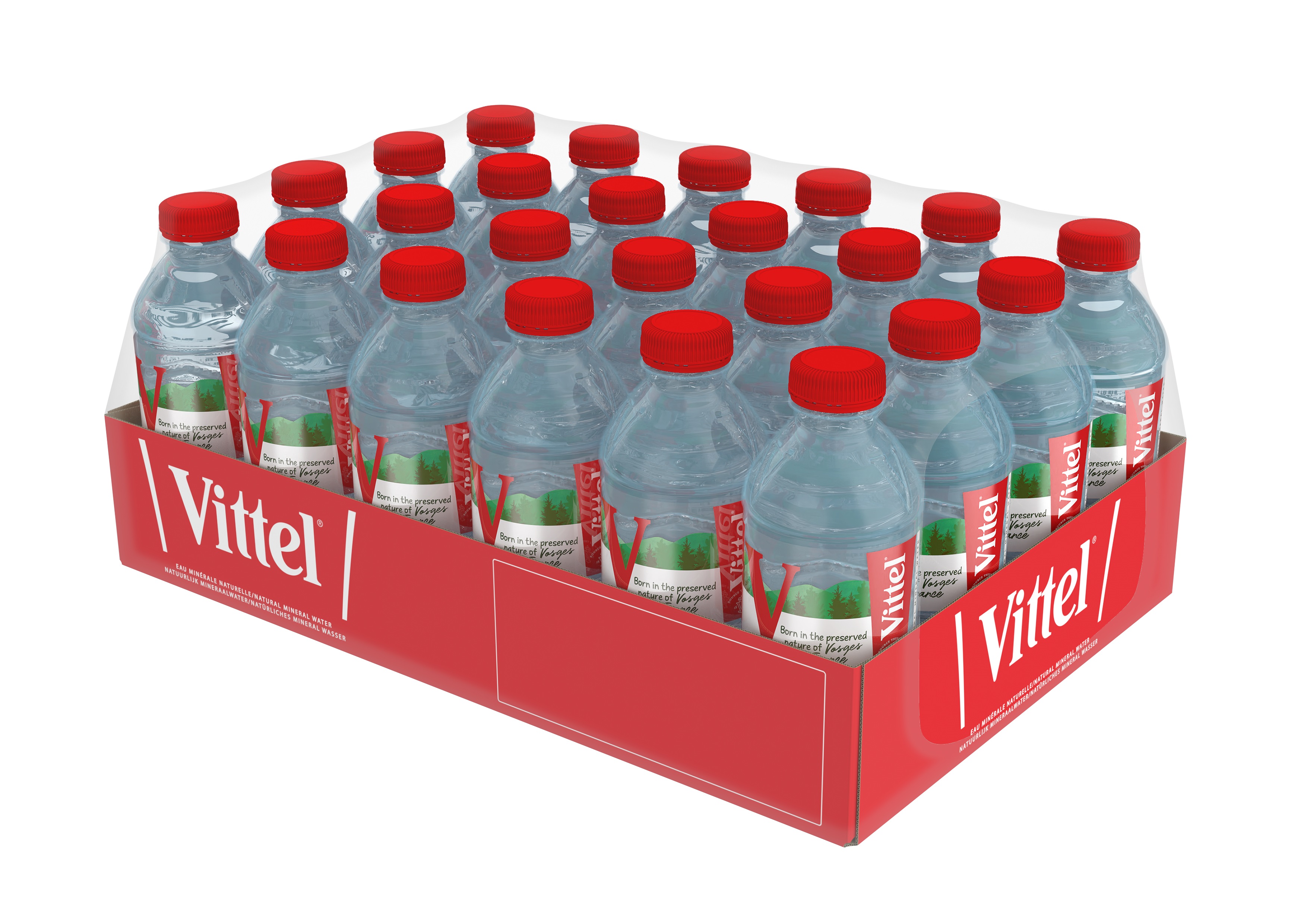 Акция на Упаковка минеральной негазированной воды Vittel 0.33 л х 24 бутылок (7613033645655_3179732340184) от Rozetka UA