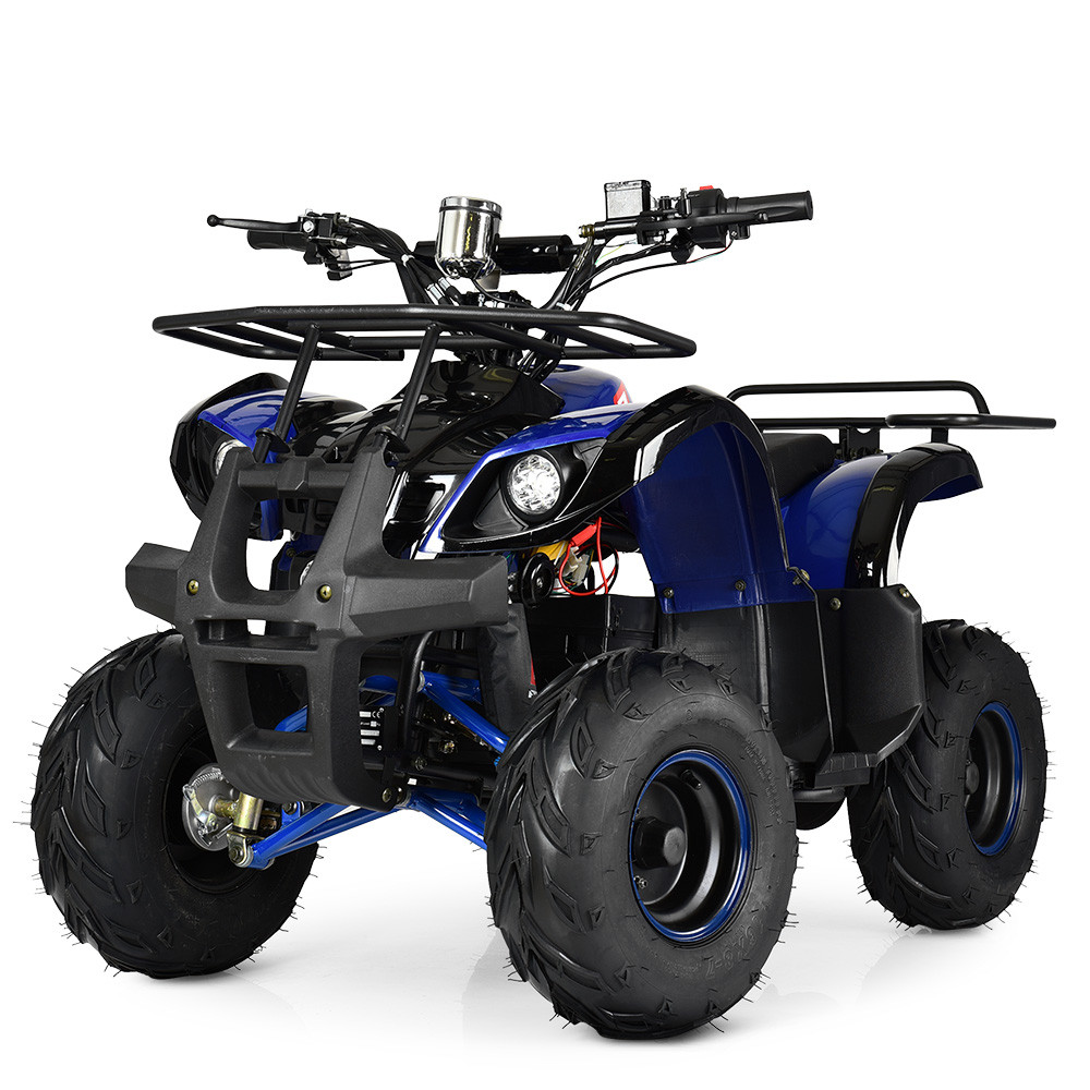 

Детский электрический квадроцикл на аккумуляторе Profi 1000W Синий HB-EATV1000D-4(MP3)