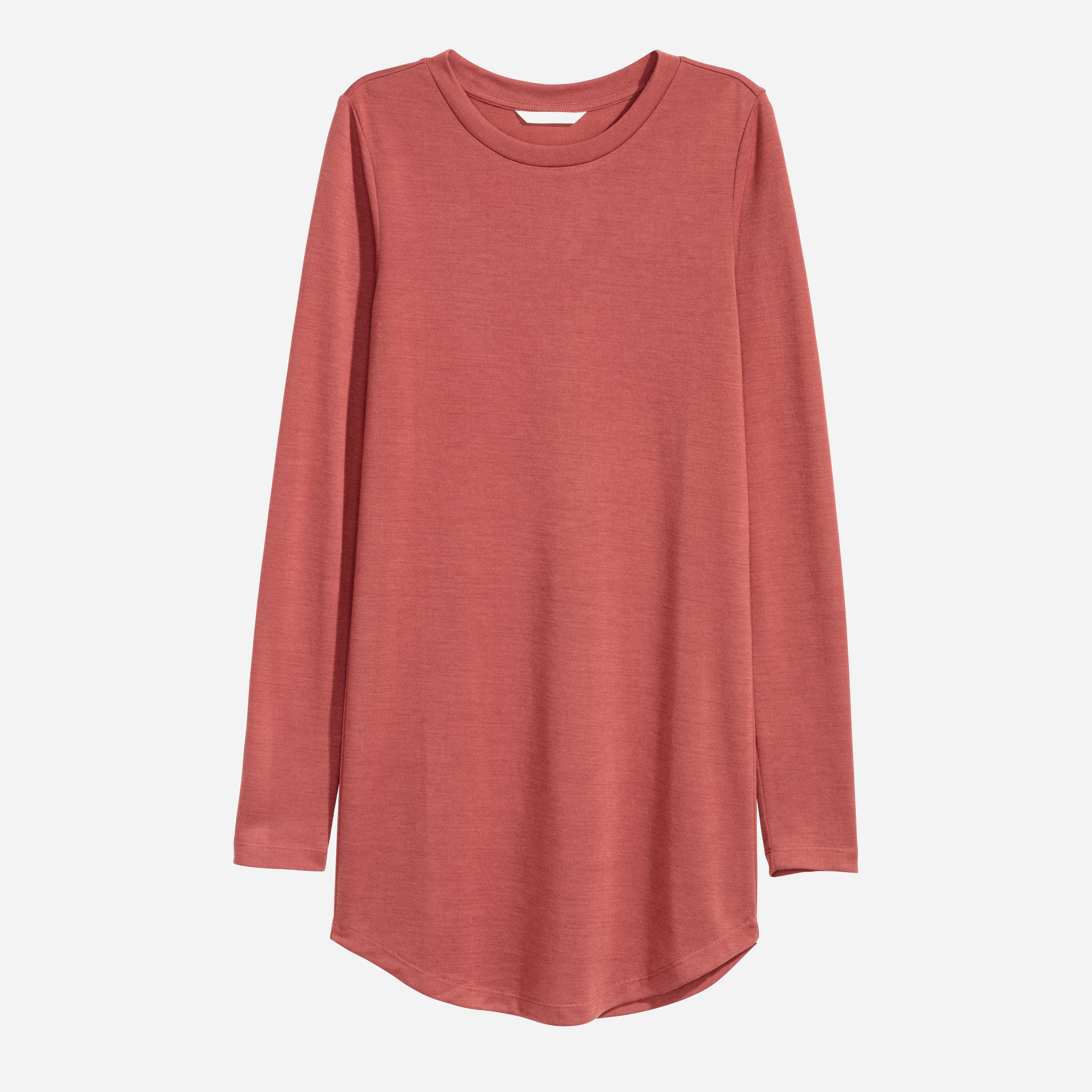 

Лонгслив H&M 07-0536968-004 XS Терракотовый (СА2000001195130)