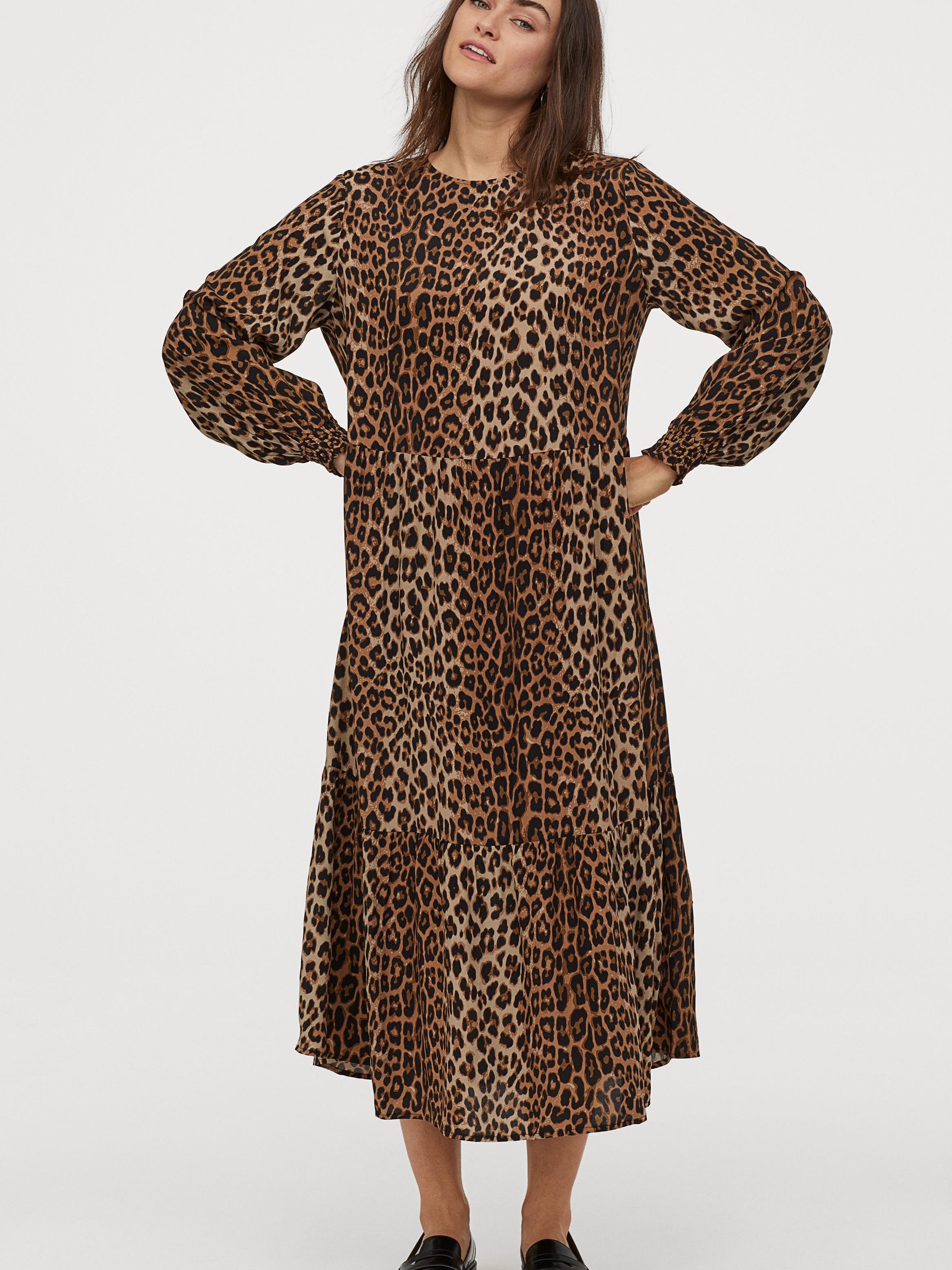 

Платье H&M 0829017-1 XL Леопардовое (СА2000001869451)