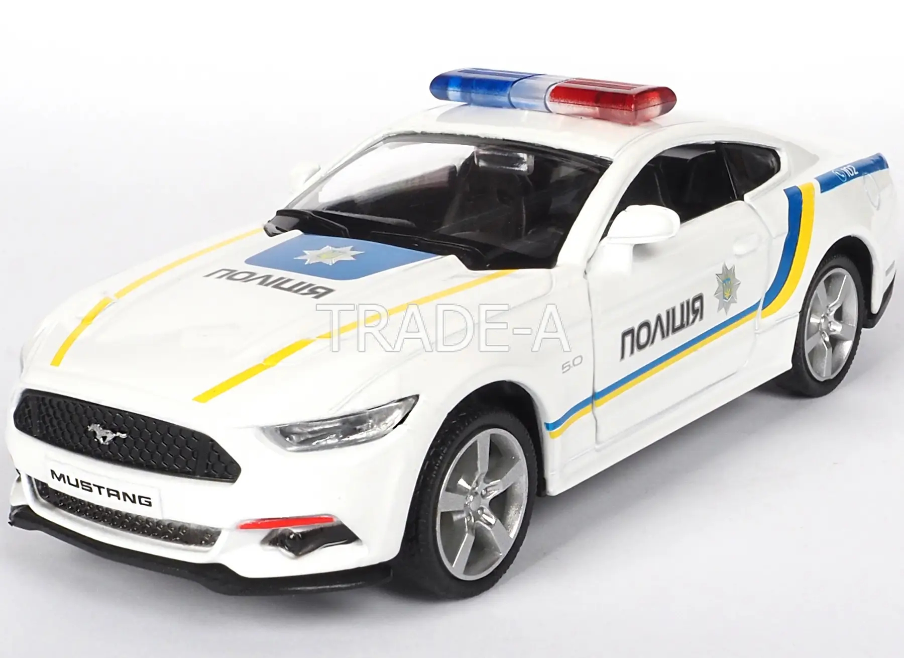 

Машинка RMZ 554029 Ford Mustang 2015 1:38 Поліція