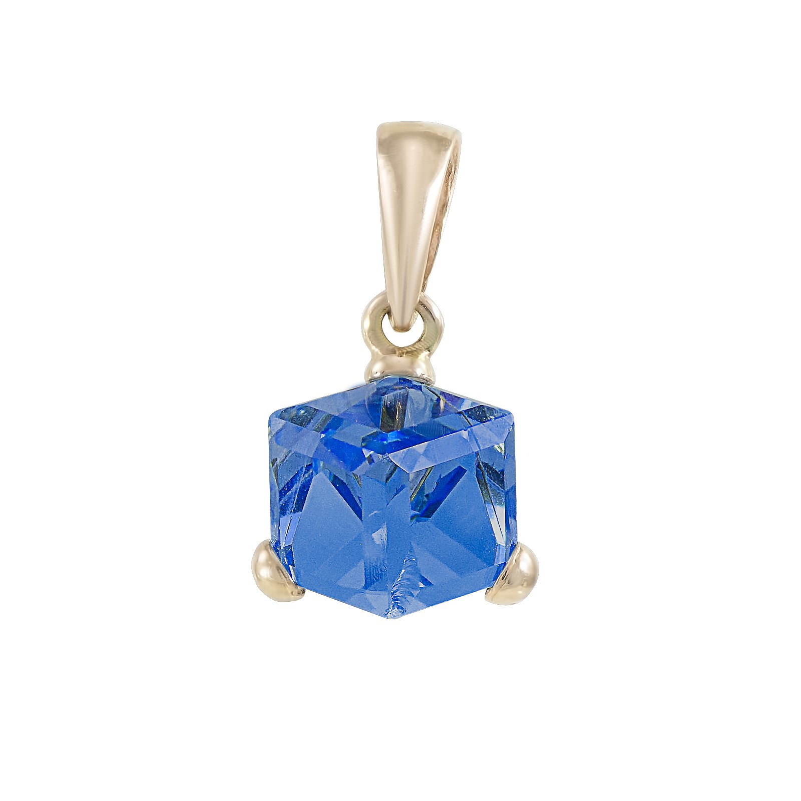 

Кулон из красного золота с Swarovski Zirconia 1760429