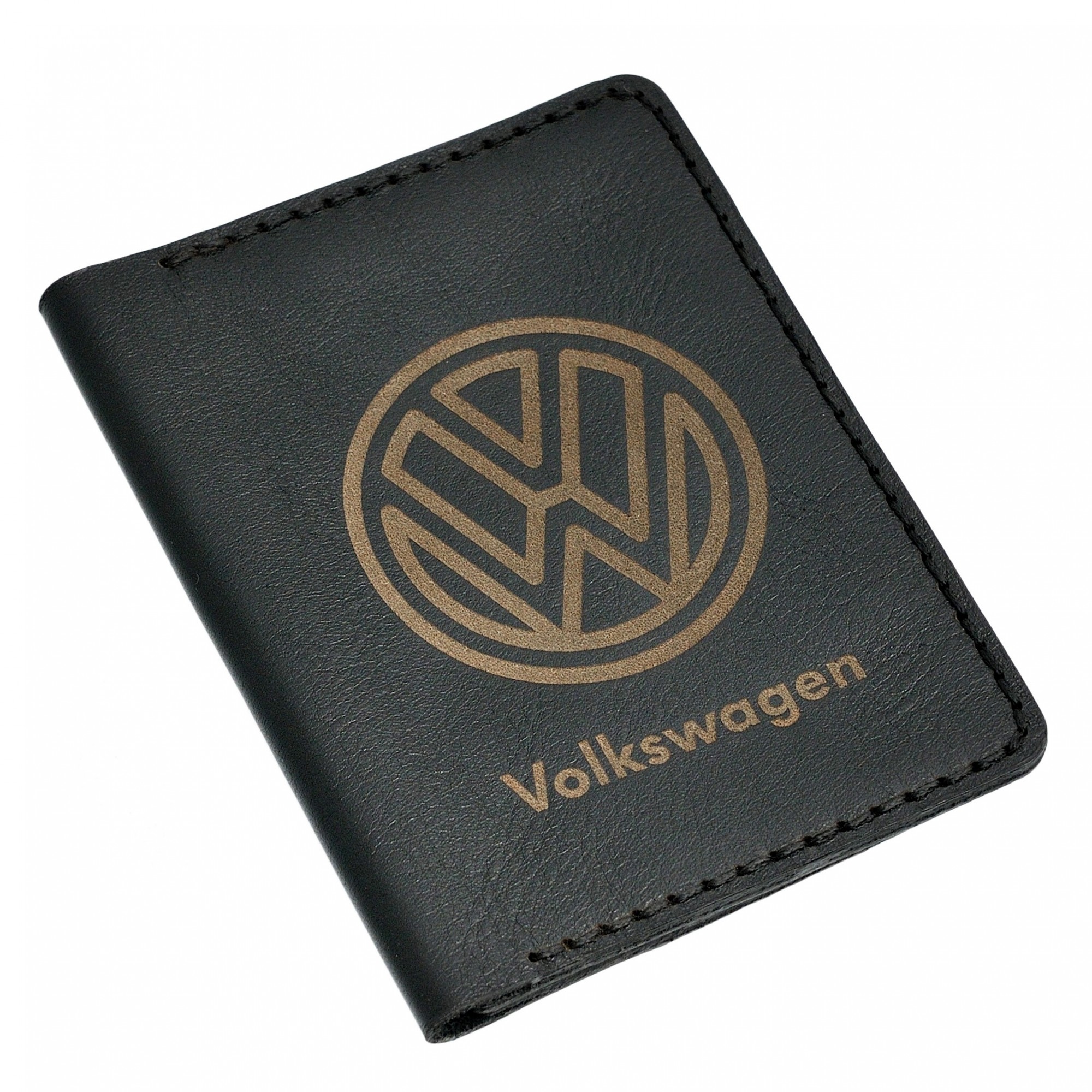 

Обложка для прав Pankar auto «First» черная с гравировкой Volkswagen