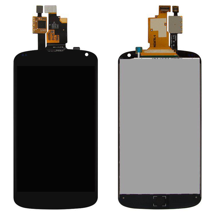 

Дисплей для LG E960 Nexus 4, чорний, із сенсорним екраном