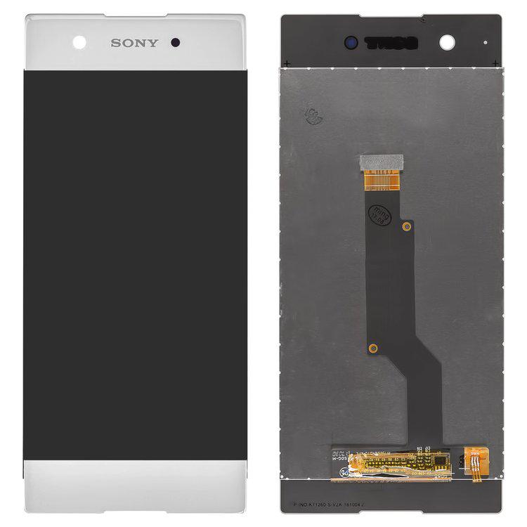 

Дисплей для Sony G3112 Xperia XA1 Dual, G3116 Xperia XA1 Dual, G3121 Xperia XA1, G3125 Xperia XA1, білий, із сенсорним екраном, Original (PRC)