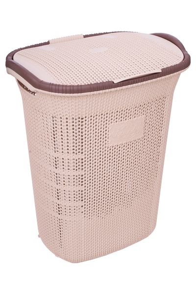 

Корзина для белья Kastamonu Cappuchino 0261 Виолетта CAP 65 л