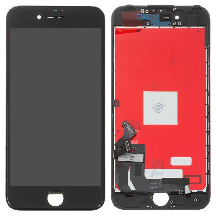 

Дисплей для iPhone 7, чорний, із сенсорним екраном, з рамкою, Сopy, AAA, NCC ESR ColorX