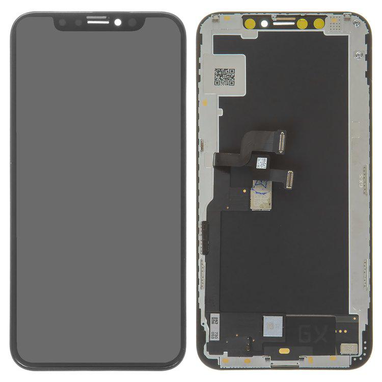 

Дисплей для iPhone XS, чорний, із сенсорним екраном, з рамкою, (OLED), AAA, GXS OEM hard