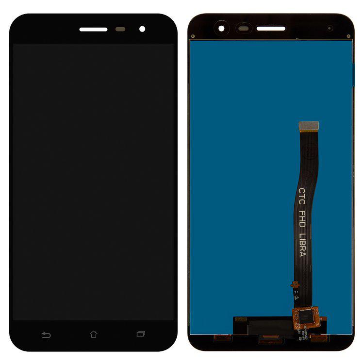 

Дисплей для Asus ZenFone 3 , чорний, із сенсорним екраном