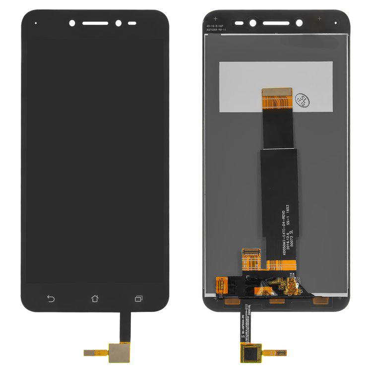 

Дисплей для Asus ZenFone Live , чорний, із сенсорним екраном