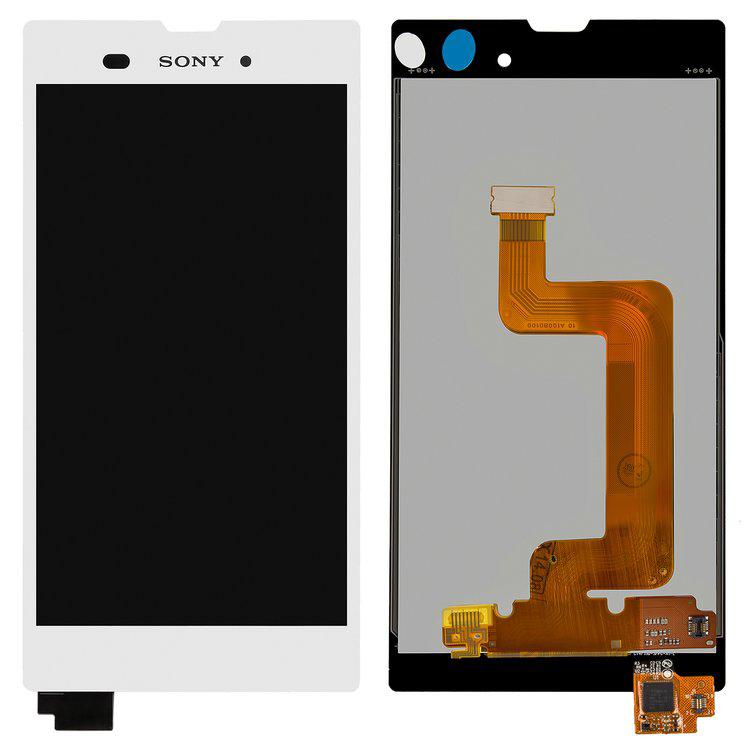 

Дисплей для Sony D5102 Xperia T3, D5103 Xperia T3, D5106 Xperia T3, білий, із сенсорним екраном, Original (PRC)